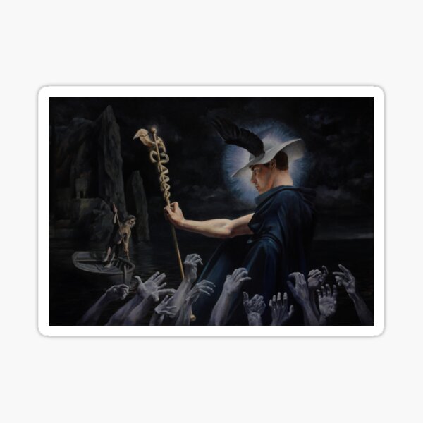 Crossing Over - the unwilling wayfarers Sticker