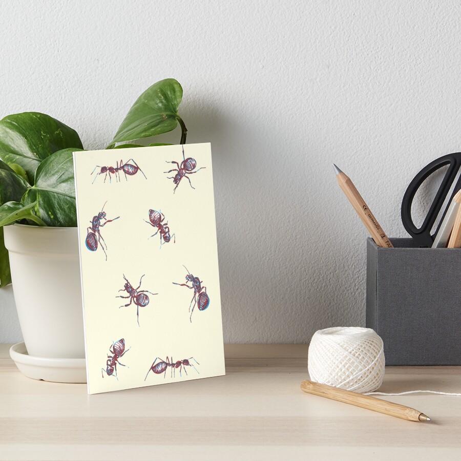 Item preview, Art Board Print designed and sold by experimentons.