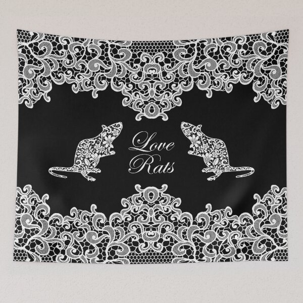 Item preview, Lace rats designed and sold by RatArt Designs.