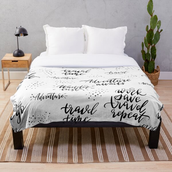 Item preview, Travel Time Pattern designed and sold by GrayCatGraphics.