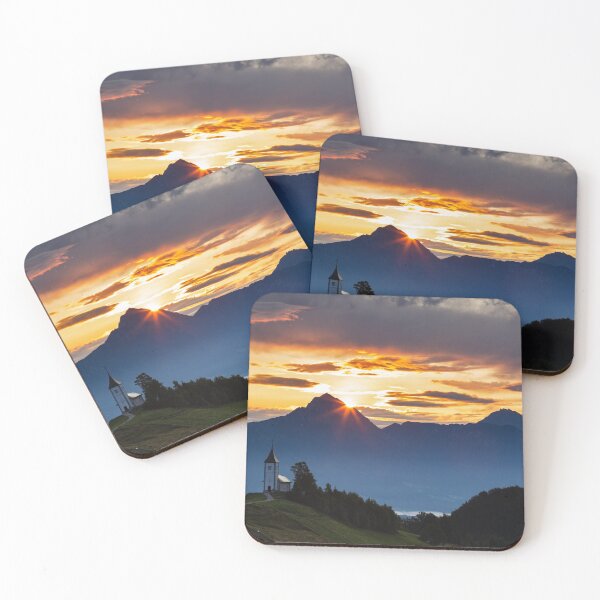 Item preview, Sunrise over the Kamnik Alps designed and sold by Ian Middleton.