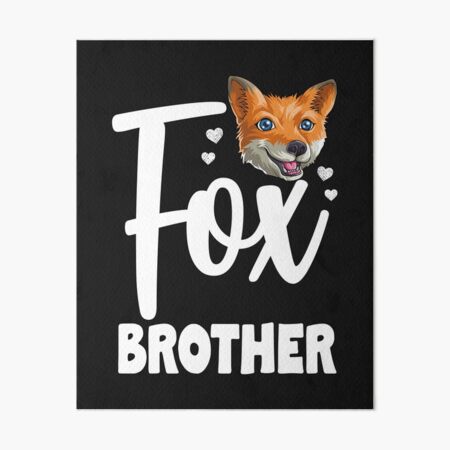 Item preview, Fox Brother Funny Woodland Creature Animal designed and sold by Bendthetrend.