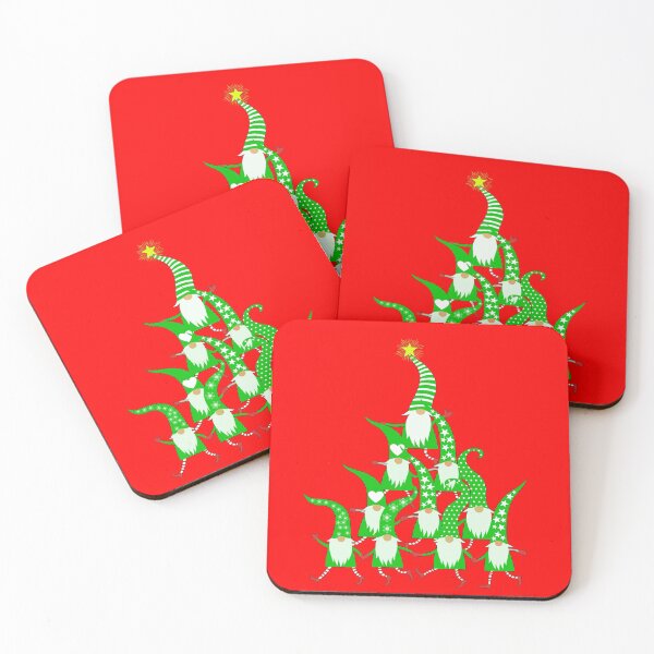 Item preview, Scandinavian Nordic Gnomes Christmas Tree Tomte Nisse Flags  designed and sold by funnytshirtemp.