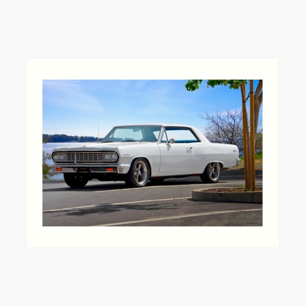 1967 Chevy Chevelle Convertible Garage Sign Wall Art Graphic Sticker