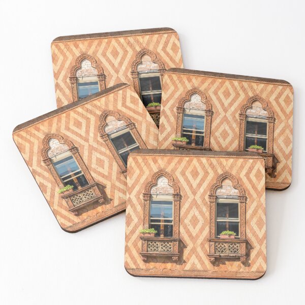 Item preview, Vivid Venetian Accents - Three Fantabulous Byzantine Windows designed and sold by Georgia Mizuleva.