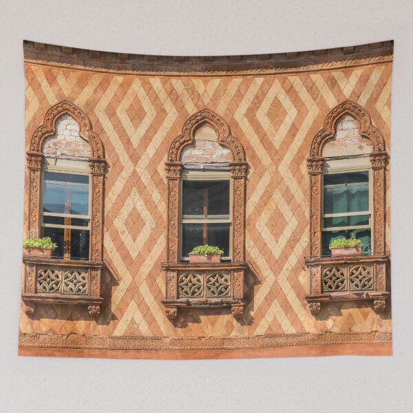 Item preview, Vivid Venetian Accents - Three Fantabulous Byzantine Windows designed and sold by Georgia Mizuleva.