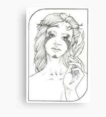 Fool - Tarot Card Canvas Print