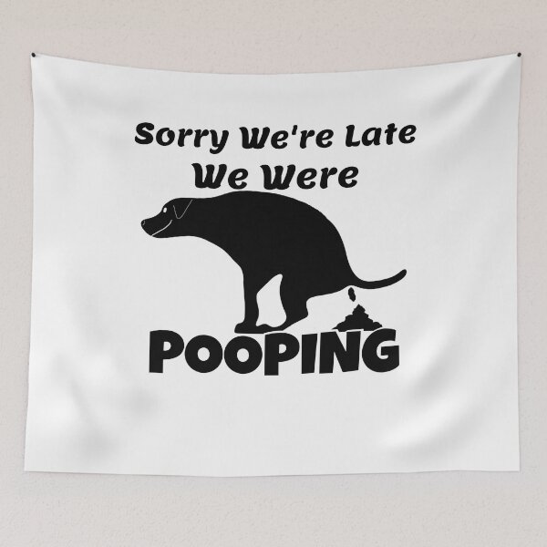 Item preview, Funny Pooping Dog Gifts designed and sold by Willyboy16.