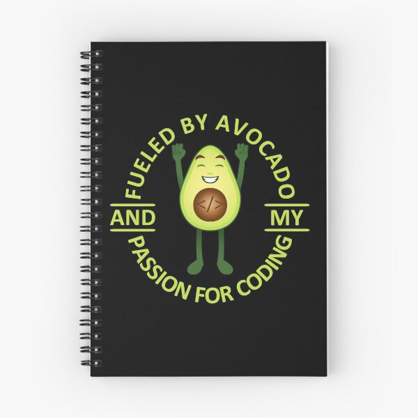 Item preview, Fueled By Avocado And My Passion For Coding designed and sold by 4wordsmovement.