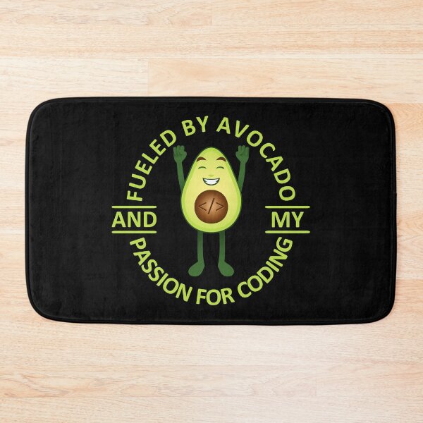 Item preview, Fueled By Avocado And My Passion For Coding designed and sold by 4wordsmovement.