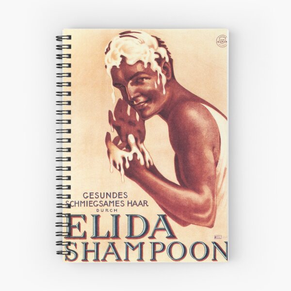 Item preview, ELIDA Mens Shampoo Soap Austrian Art Deco Vintage Advertising designed and sold by retroposters.