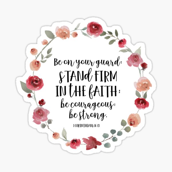 Uplifting Bible Verses Stickers | Redbubble