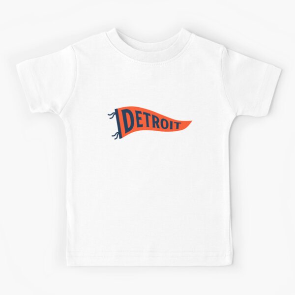Detroit Tigers Michigan Kids T-Shirt - TeeHex