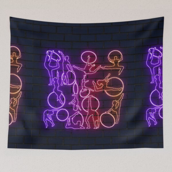 Item preview, Gymastics neon designed and sold by TwoRabbits.