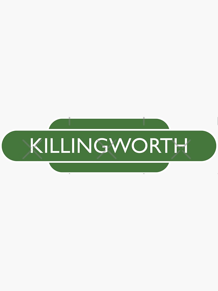 "Killingworth Railway Station" Sticker for Sale by ChrisOrton Redbubble