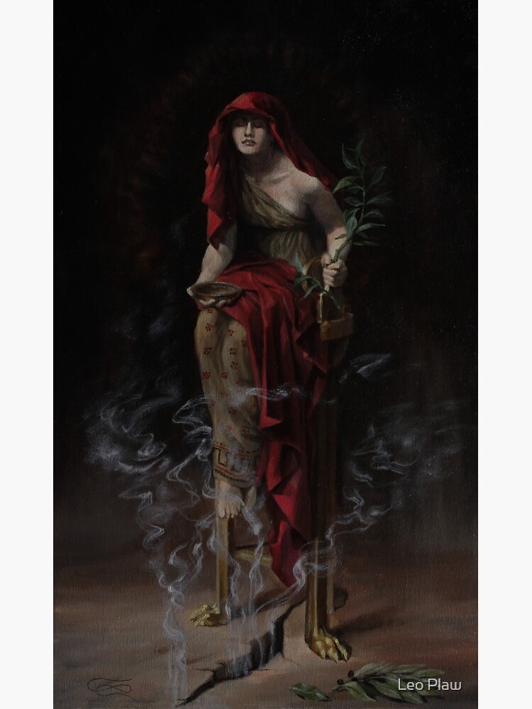 Thumbnail 3 of 3, Art Print, Oracle of Delphi designed and sold by Leo Plaw.