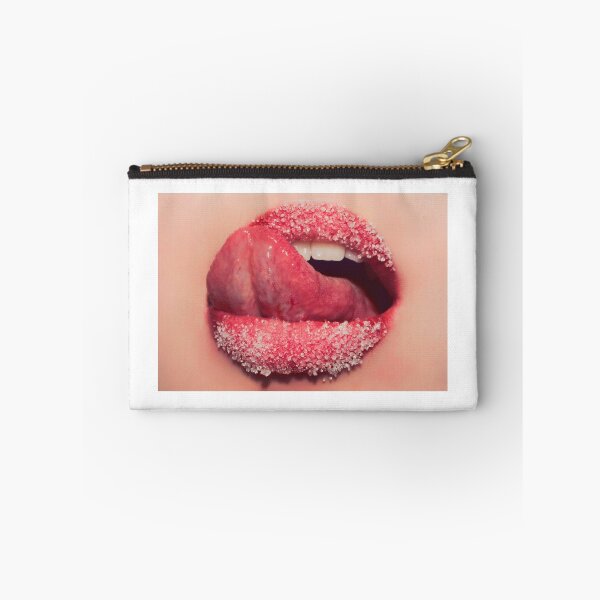 Item preview, Mujeres sexy lamiendo la lengua labios rosados en azúcar designed and sold by Tverdokhlib.
