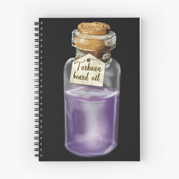 Item preview, The Tarkaan's beard oil *Narnian Adventures* designed and sold by drawnexplore.