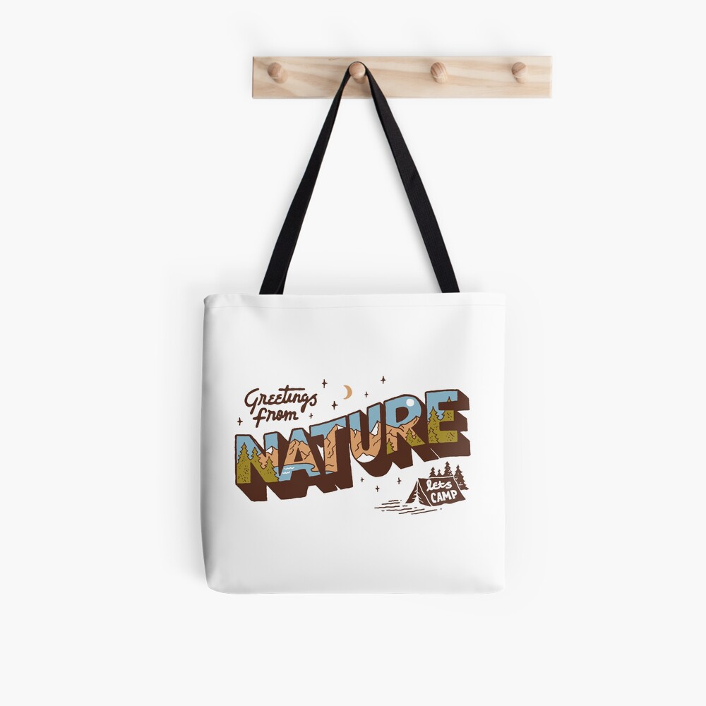 Nature Greetings Tote Bag