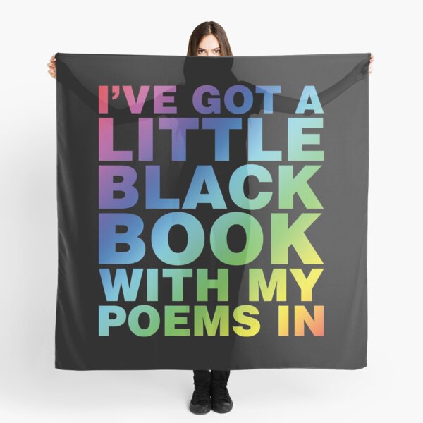 A Little Black Book Scarf