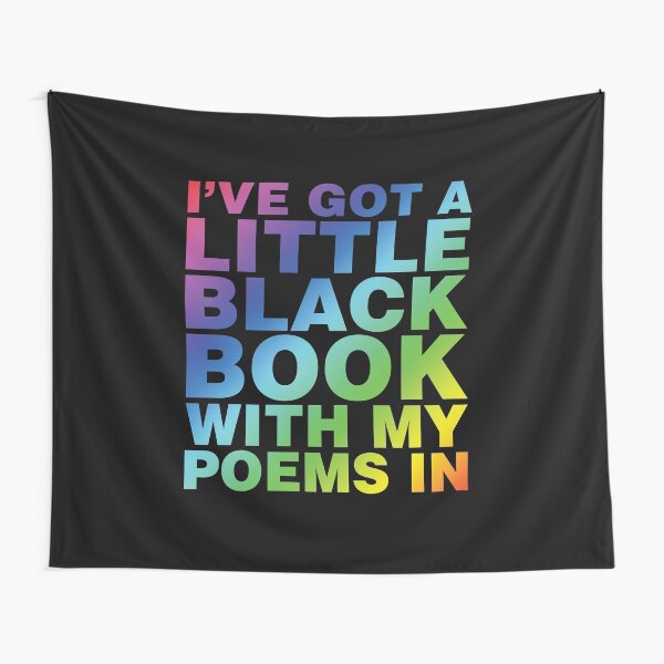 A Little Black Book Tapestry
