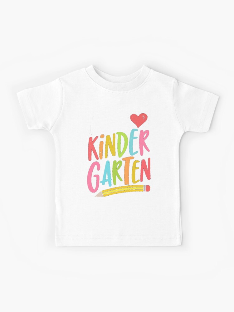 Team Kindergarten Shirt Teacher Student Back To School T-Shirt  Funny Team Kindergarten T-Shirt