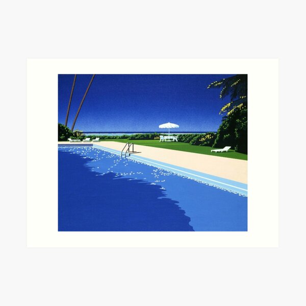 Hiroshi Nagai Vaporwave Shirt Poster Wallpaper Art Print