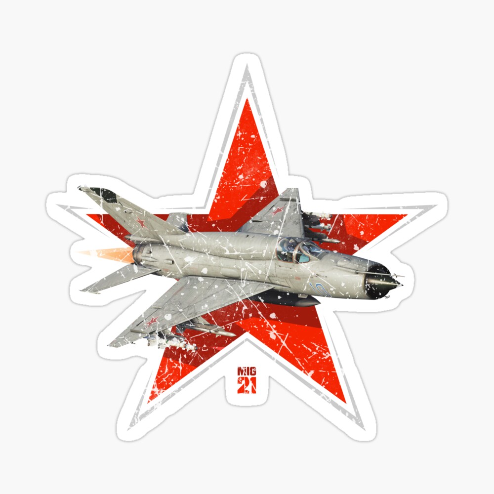 MIG 21 Fighter Jet Classic T-Shirt | Redbubble