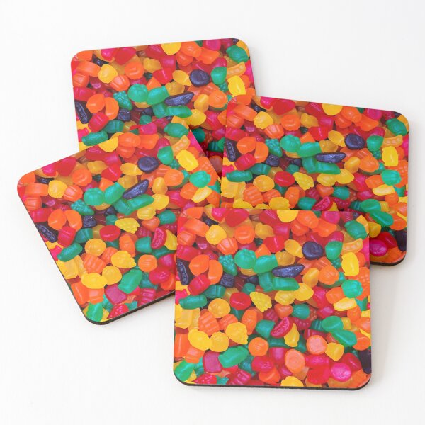 Item preview, Jujube Gummy Real Candy Pattern designed and sold by patternsoup.