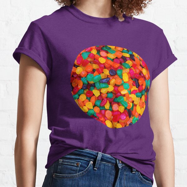 Jujube Gummy Real Candy Pattern Classic T-Shirt
