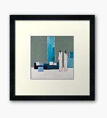 Blue Zen Framed Print