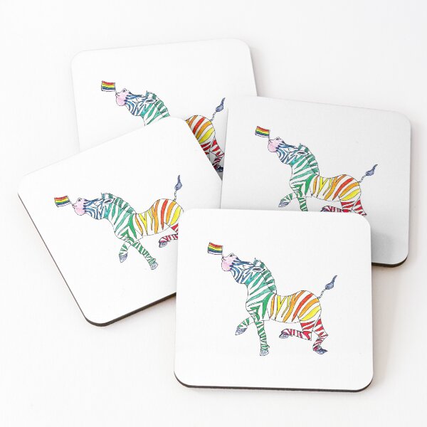 Item preview, Pride Zebra designed and sold by artyness.