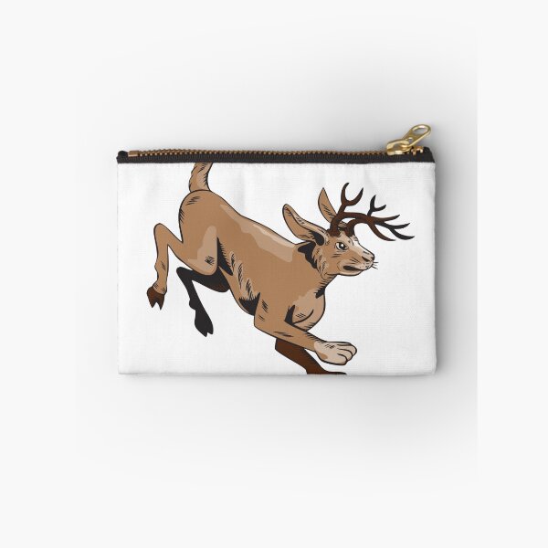 Item preview, Jacklope Jumping Side Etching designed and sold by patrimonio.