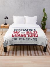 USWNT Champions Throw Blanket