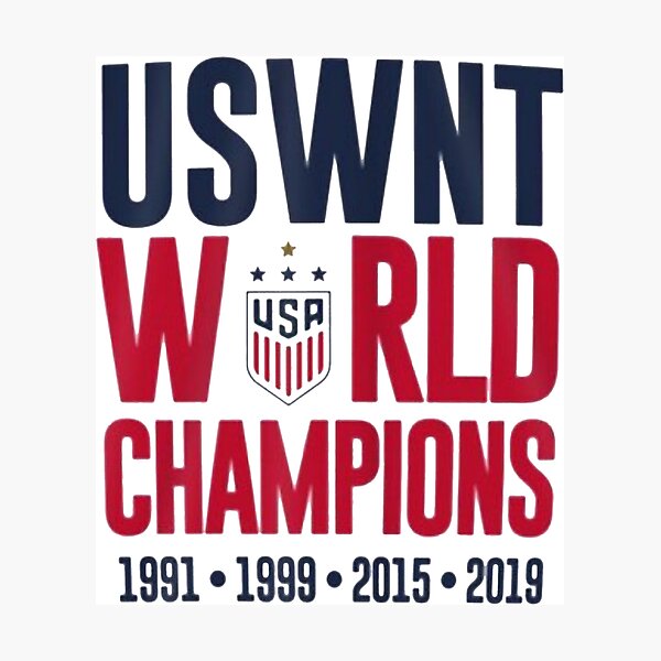 USWNT Champions Photographic Print