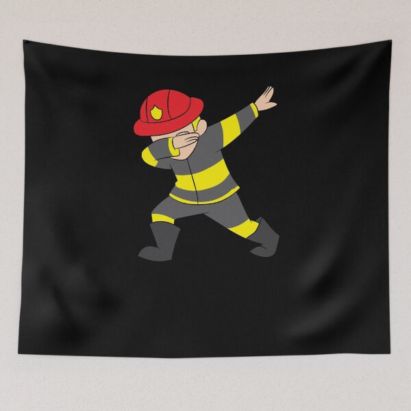 Item preview, Dab / Dabbing firefighter designed and sold by Mohja-Design.