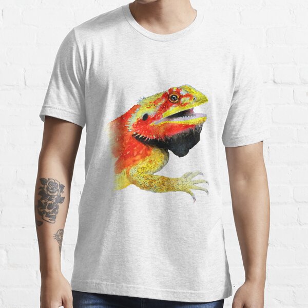 bearded dragon watercolour Essential T-Shirt