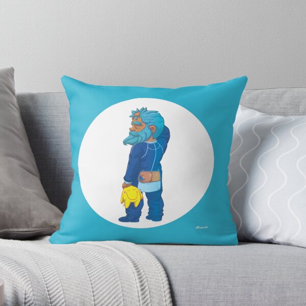 Bedtime Bear Throw Pillow