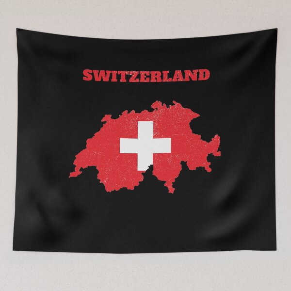 Item preview, Switzerland map, Switzerland flag designed and sold by marosharaf.