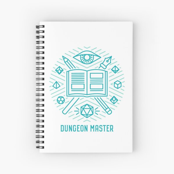 Dungeon Master Spiral Notebook