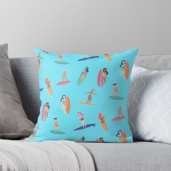 Item preview, Woman surfing designed and sold by Retrolendo.