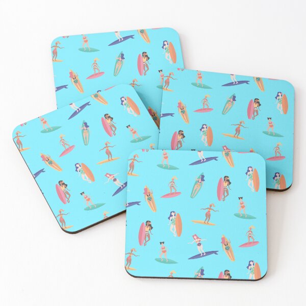 Item preview, Woman surfing designed and sold by Retrolendo.