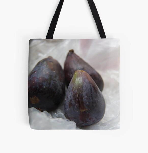 French Figs All Over Print Tote Bag