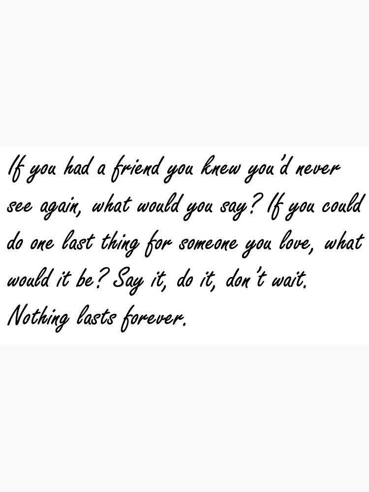 "One Tree Hill Quote" Sticker for Sale by ortes001 Redbubble