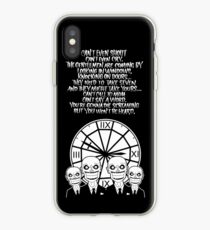 HUSH Clocktower poster iPhone Case