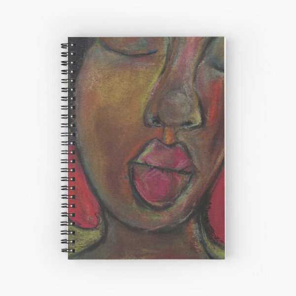 Pastel Portrait - S65 Spiral Notebook
