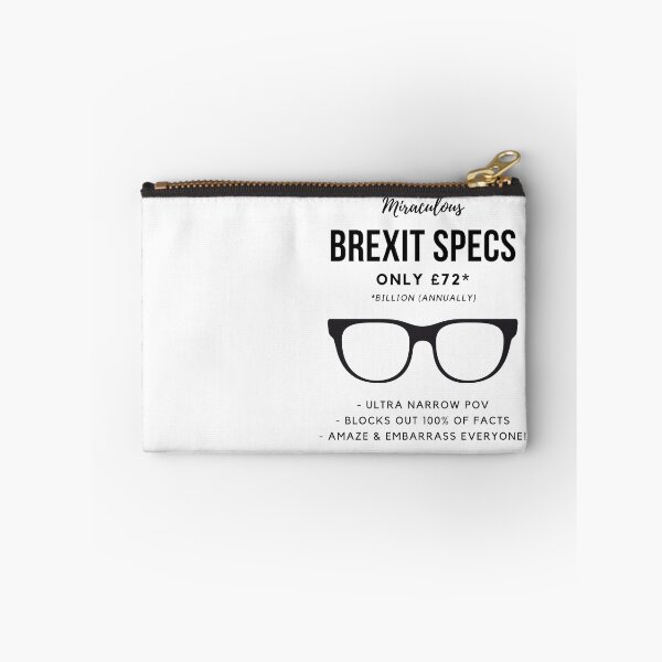 Item preview, Divertido Brexit (Brexit Specs Political Irony) - blanco designed and sold by isstgeschichte.
