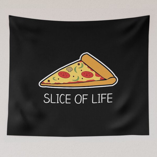 Item preview, Slice of Life Pizza designed and sold by Mohja-Design.