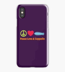 Peace Love & Zeppelin iPhone Case/Skin