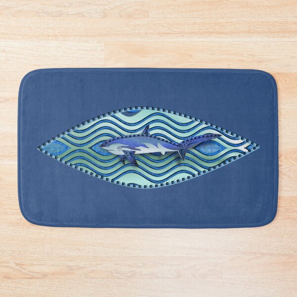 Item preview, BLUE THRESHER SHARK 183 ABSTRACT. designed and sold by sana90.